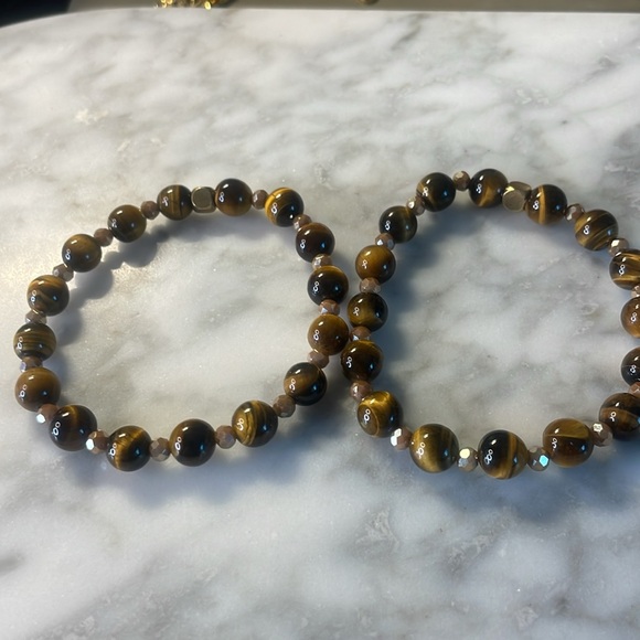 Tigers 🐅 eye bracelet in 7” - Picture 4 of 4